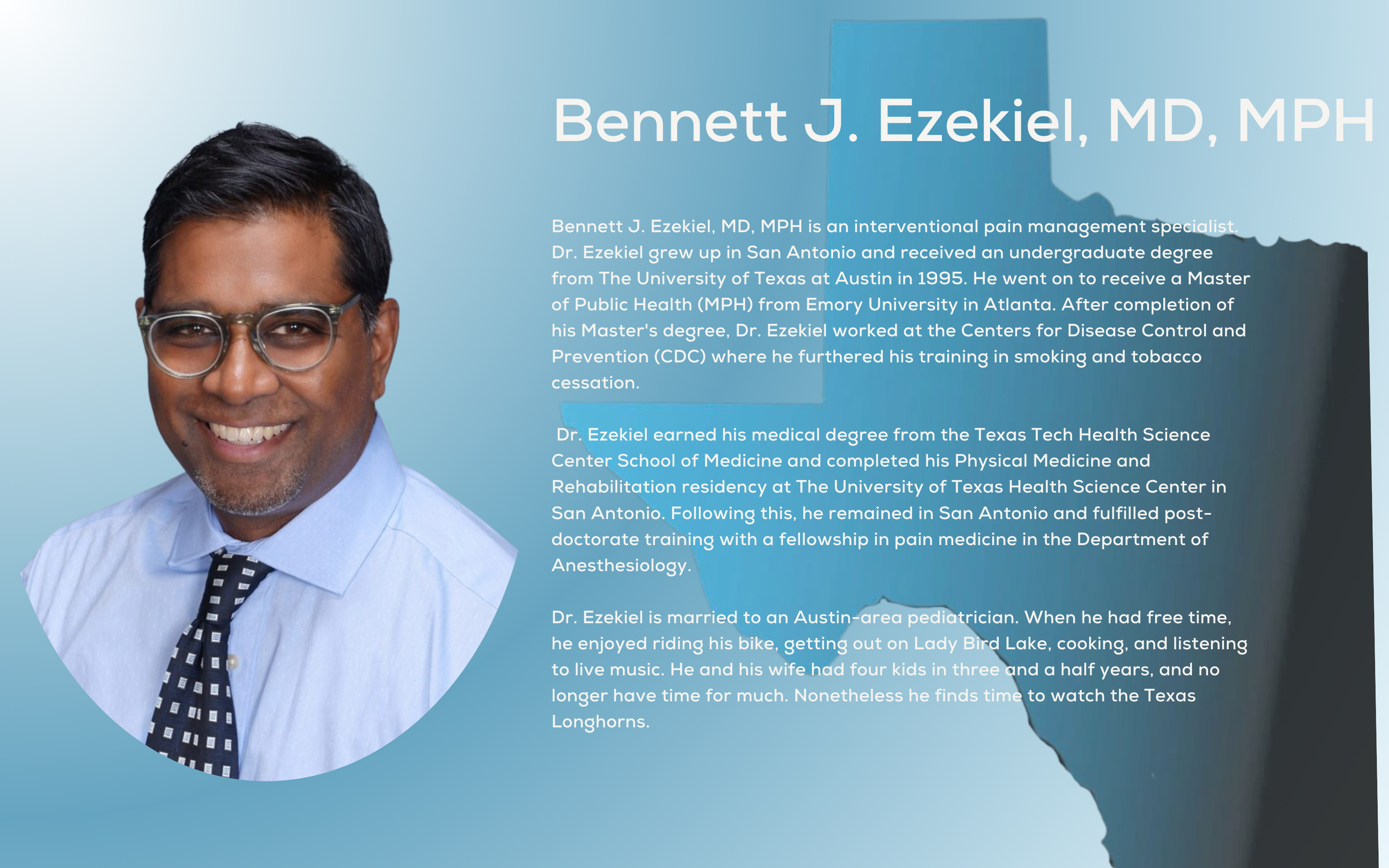 Our Practice Bennett J. Ezekiel, MD, MPH
